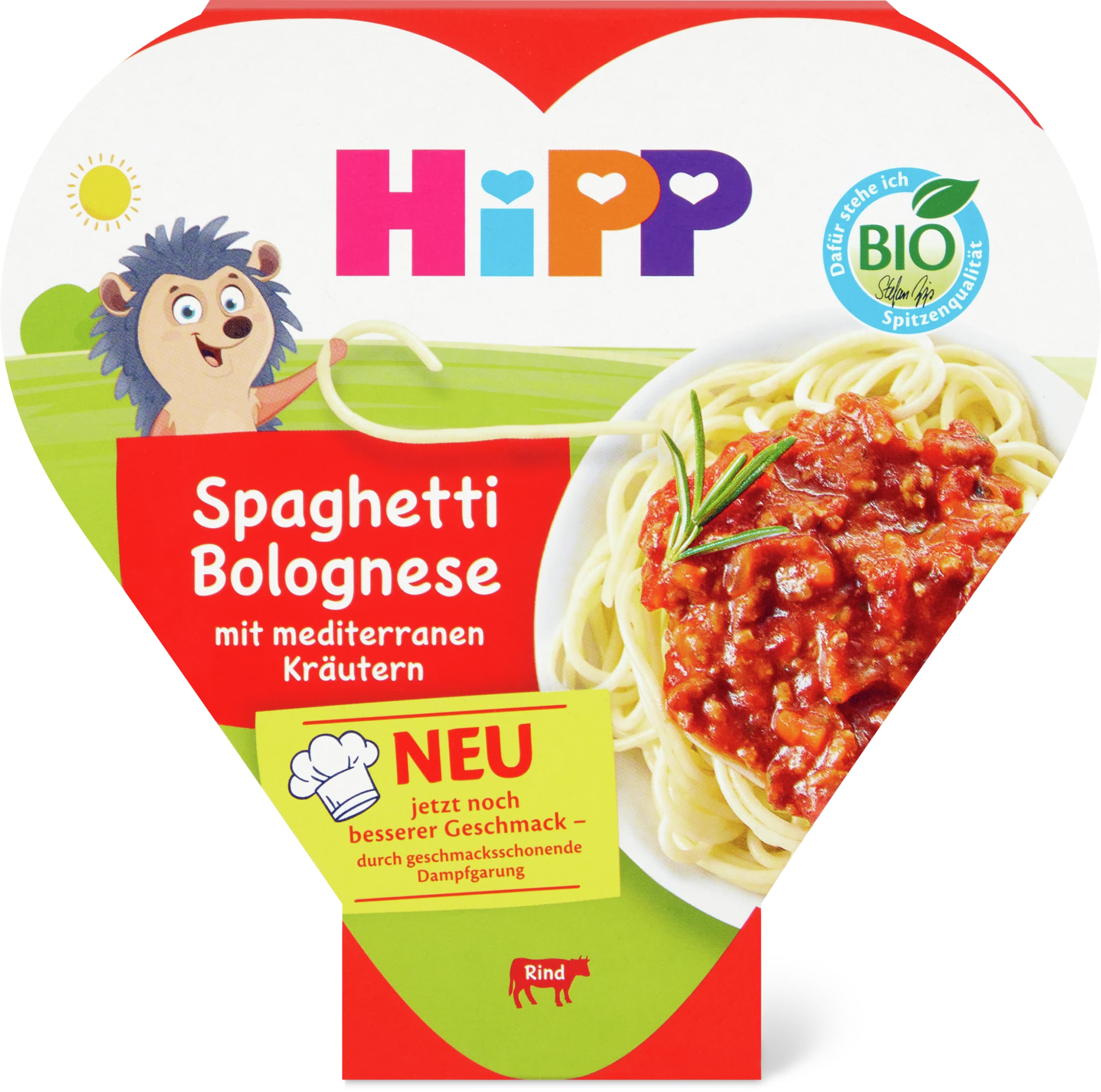 Hipp Spaghetti bolognaise bio pour bébé 250g